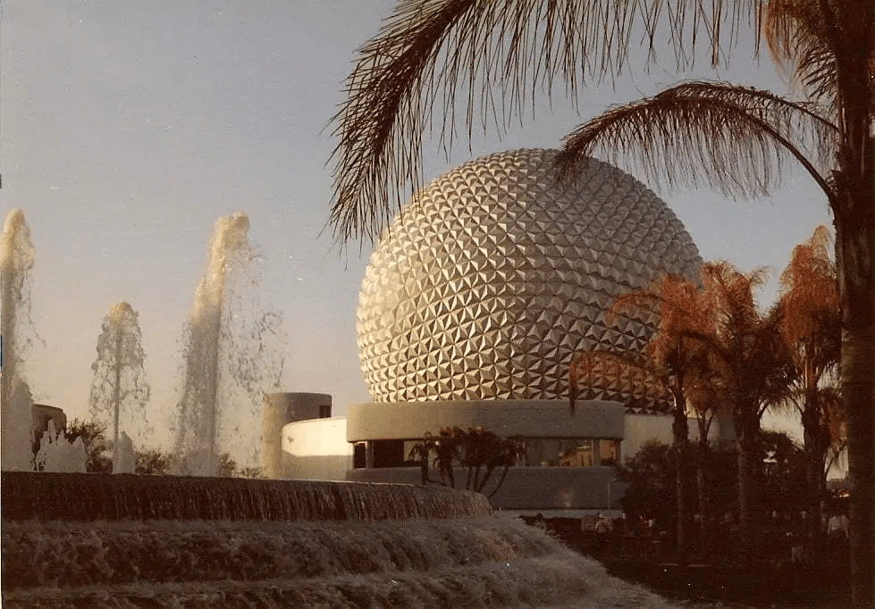 Future Commerce Insiders - Pictured: The original topographical plans for Epcot