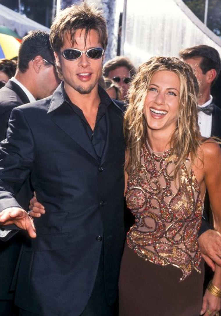 Brad Pitt and Jennifer Aniston