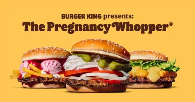 The Pregnancy Whopper, AI Milk, and a Permanent McExit
