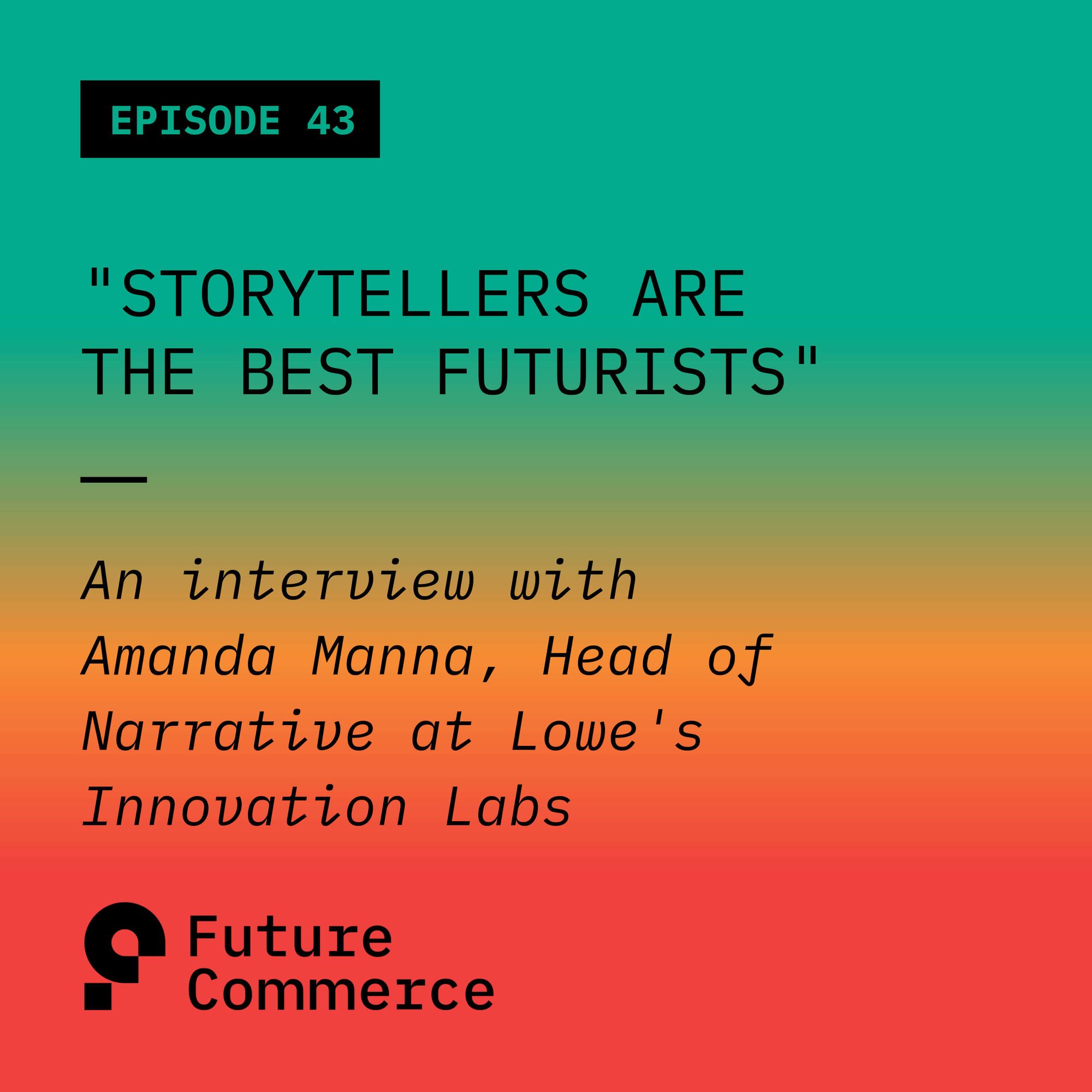 Storytellers are the best Futurists