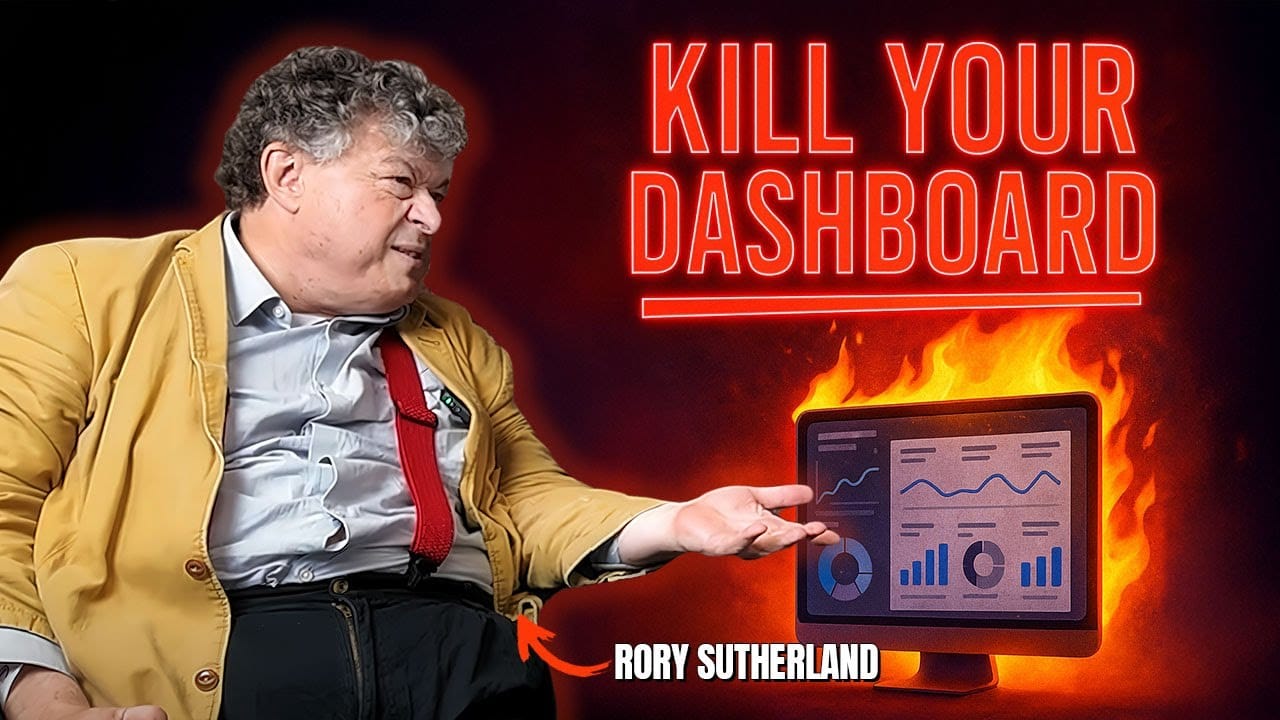 How Obsession with Data Kills Brands — Rory Sutherland
