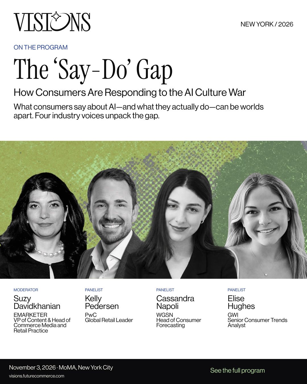 VISIONS 2026: The Say-Do Gap panel