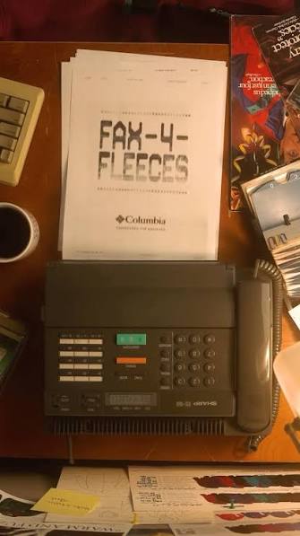 Columbia Sportswear Helvetica Fleece fax campaign
