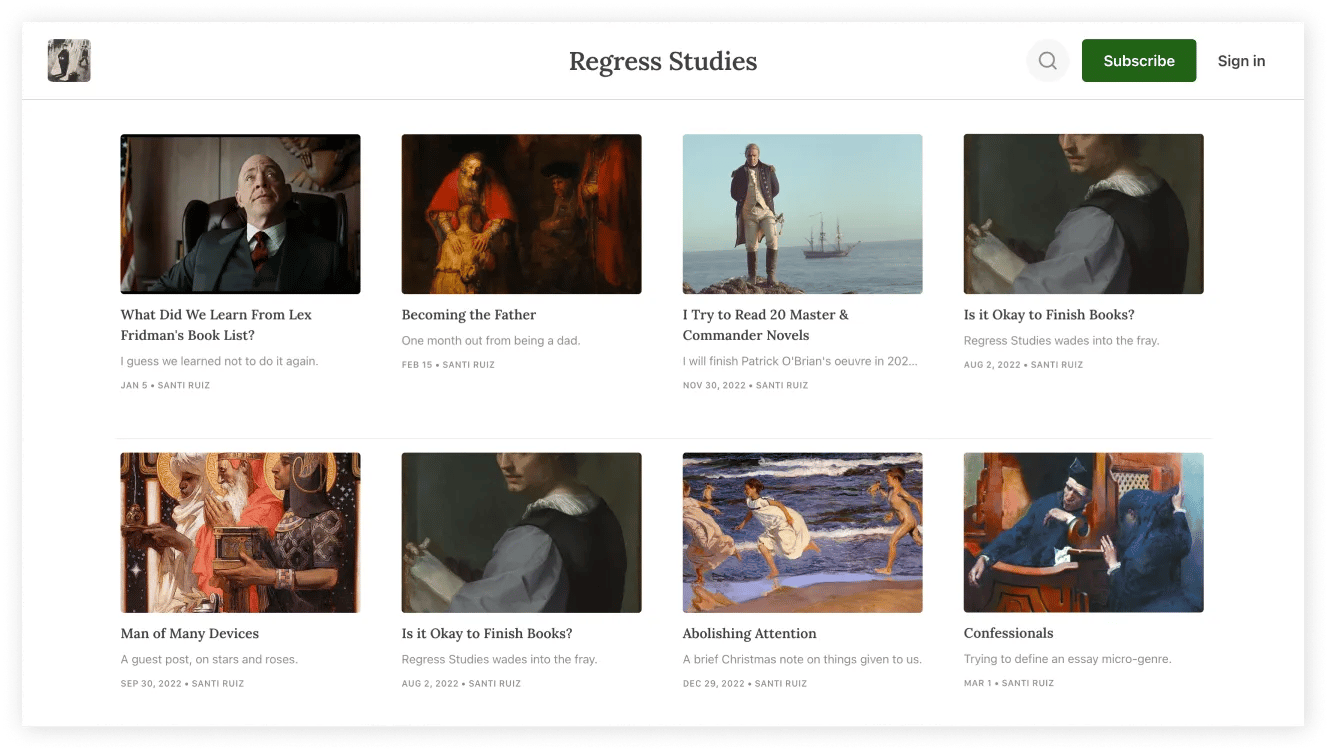 Regress Studies
