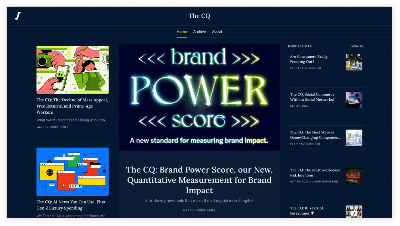 The CQ