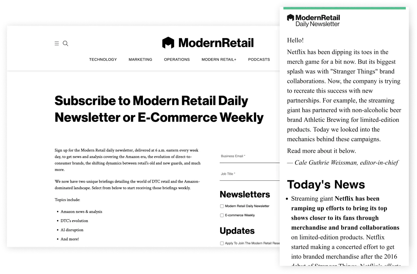 Modern Retail